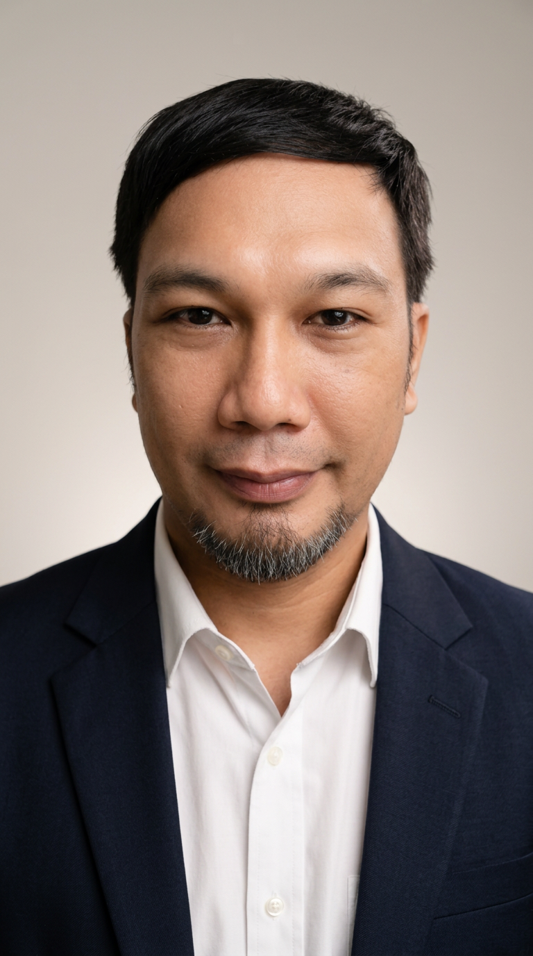 Professional portrait of Martin John R. Maaño